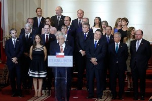 Gabinete del presidente electo Sebastián Piñera.