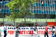 Marcha huelga Falabelle
