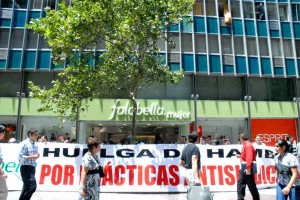Marcha huelga Falabelle