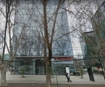 Oficinas de CAM Chile, en Providencia (Fuente: Google Street View)