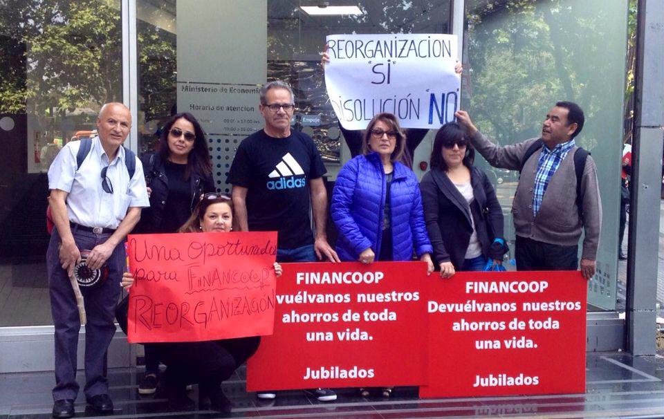 Protesta de afectados por Financoop
