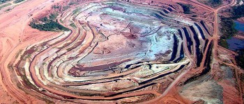 Vista de la mina de Catoca. (Foto: Embajada de Angola)