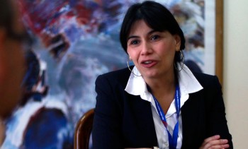 Ministra de Justicia, Javiera Blanco