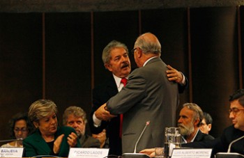 Lula da Silva y Ricardo Lagos (Fuente:Cepal)