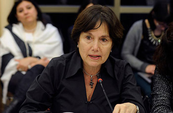 Ministra de Salud, Carmen Castillo