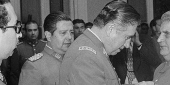 Manuel Contreras y Augusto Pinochet