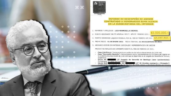 Estos son los informes de desempeño de Luis Hermosilla como asesor del Ministerio del Interior